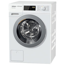 Miele WDD030 Freestanding EcoPlus Comfort Washing Machine, 8kg Load, A+++ Energy Rating, 1400rpm Spin, White